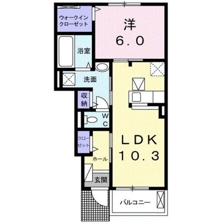 富士岡駅 徒歩15分 1階の物件間取画像